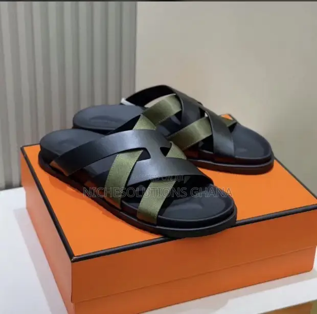 Hermes Slippers - Premium Leather - 1