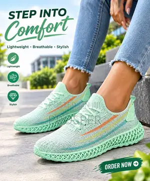 Women's Fashion Sports Shoes - Blue