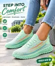 Women's Fashion Sports Shoes - Blue - 1