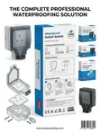 Waterproof Switch Socket IP66 Outdoor Power Outlet (16A) - 3