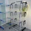 Movable 3-Layer Clothes Hanger & Laundry Drying Stand - 2