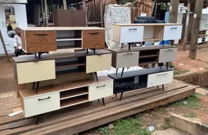 TV Stand and Double Bed