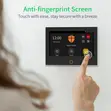 Ubero B700 Touchscreen Tuya WiFi 4G Wireless Home Alarm System Kit - 4