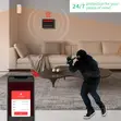 Ubero B700 Touchscreen Tuya WiFi 4G Wireless Home Alarm System Kit - 5