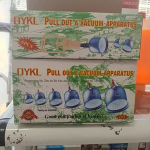 Vacuum Apparatus/Cupping Cup Set (6 Pieces)