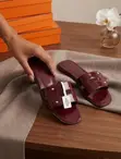 Hermes Ladies Slippers - 1