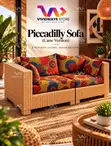 Vividways Piccadilly Sofa | Cane Version - 2