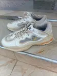 Fila Sneakers - Cream/White with Orange Sole - 3