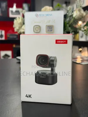 OBSBOT Tinny 3 AI-Powered 4K PTZ Webcam