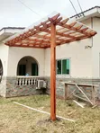 Pergola Construction and Spraying Works - 1