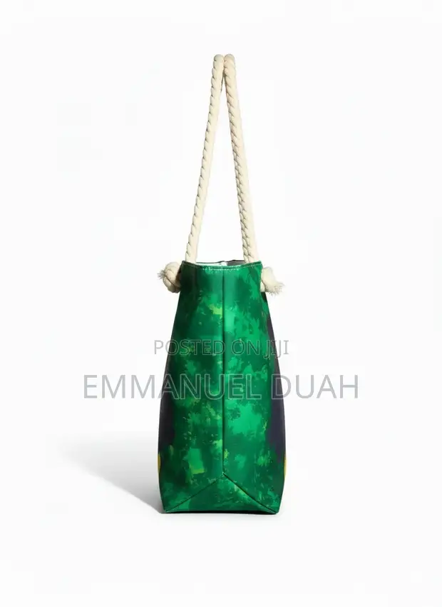 Large Capacity Ladies Totebag with Purse - Green - 1