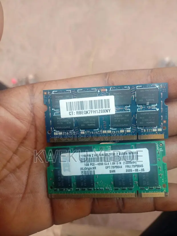 DDR2 Laptop RAM 3GB (2GB + 1GB) - 1