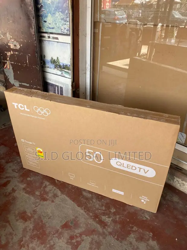 TCL 50" QLED Google TV - 4K UHD - 1