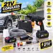 21V Cordless Pressure Washer with Accessories - 2