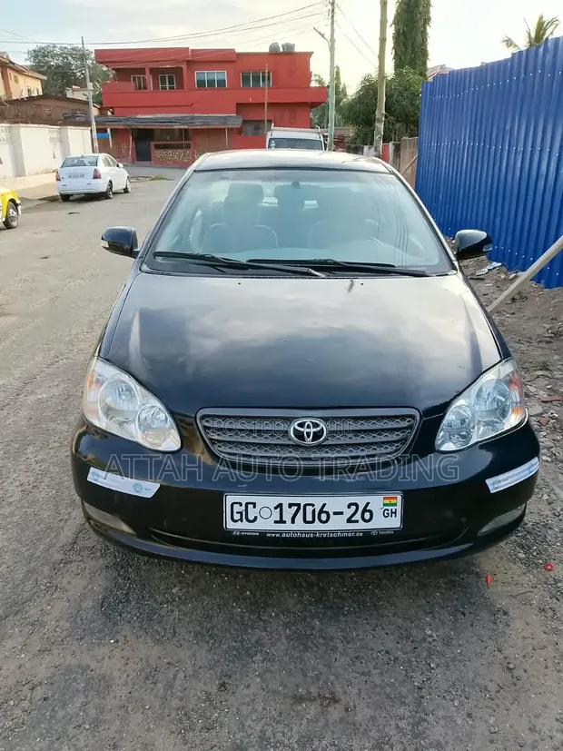 Toyota Corolla 2008 Black - 1