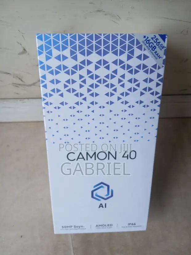New Tecno Camon 40 256GB Blue - 1