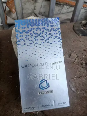 New Tecno Camon 40 Premier 5G 256GB Blue