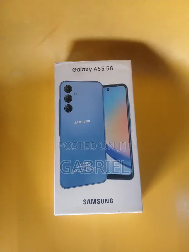 New Samsung Galaxy A55 256GB Black - 1