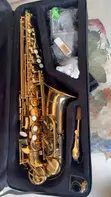 Sunsmile Golden Alto Saxophone - Like New - 5