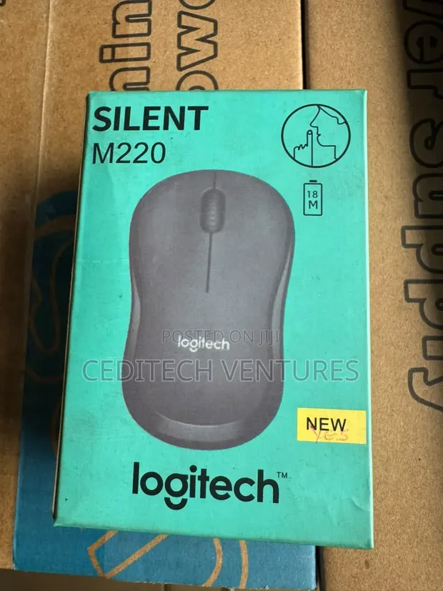 Logitech M220 Silent Wireless Mouse - 1