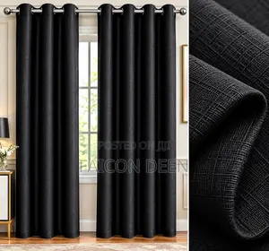 Luxury Jacquard Sunblock Blackout Curtains
