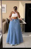 Denstyle Trendy Jeans Maxi Skirt - 2