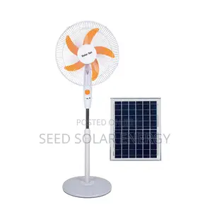 Solar Standing Fan - Brand New