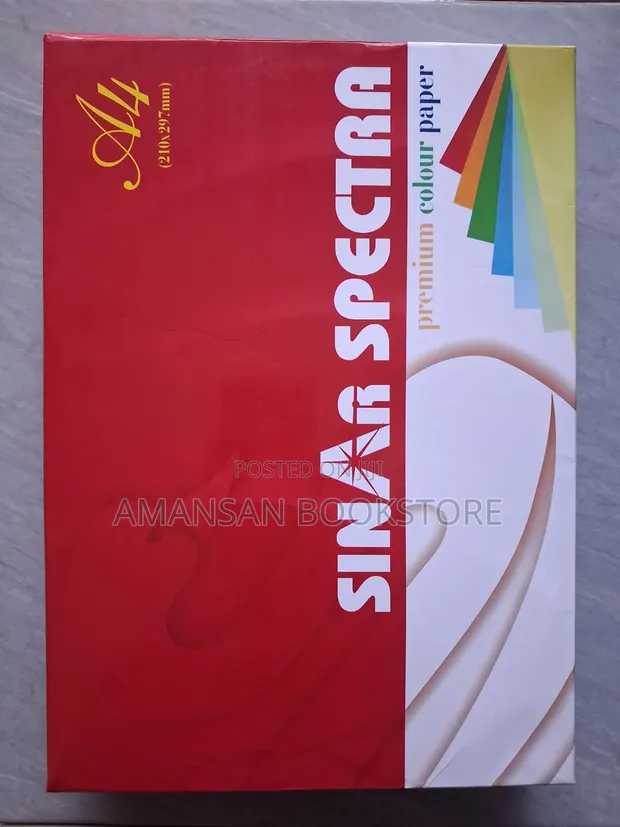 Sinar Spectra Premium Colour Paper (Yellow) - A4 - 1