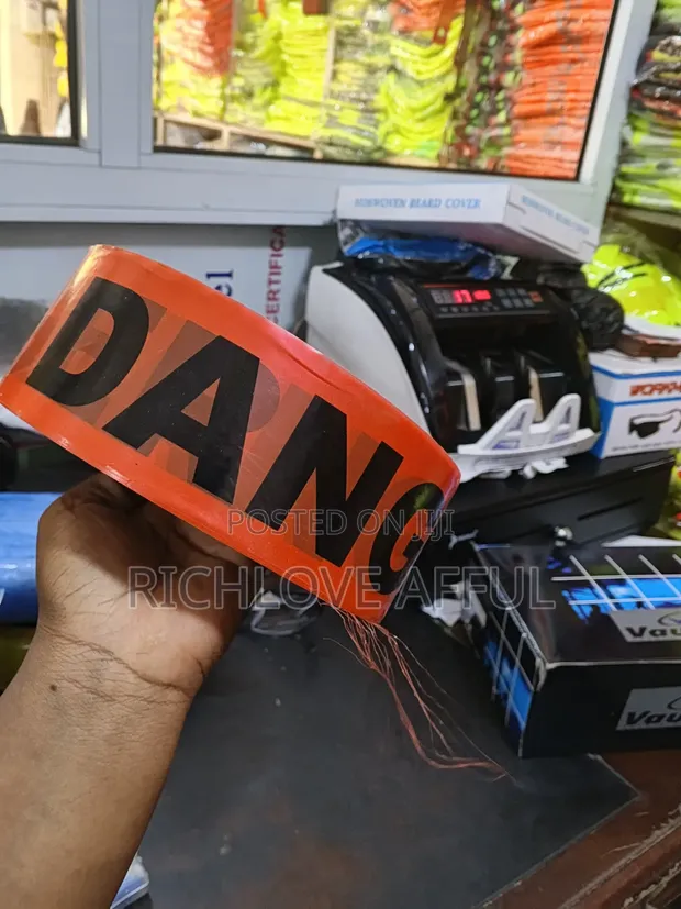 Danger Tape - High Visibility Hazard Warning - 1
