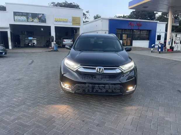 2018 Honda CR-V Touring AWD Black - 1