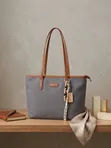 Fashion Handbag - Genuine Leather - 4