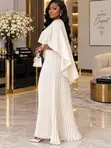 Maxi Pleated Dress - Off-White - 4