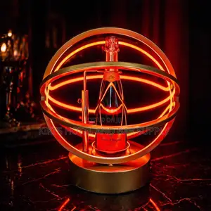 LED Globe Bottle Presenter for Nightclubs