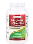 L-Arginine L-Citrulline Complex 1000mg 120 Tablets - 2