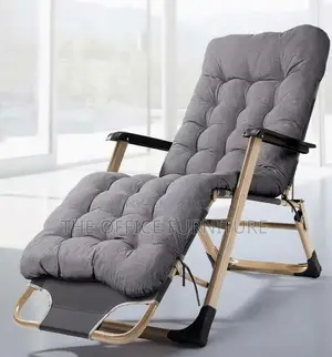 Adjustable Folding Lounge Chair - Gray