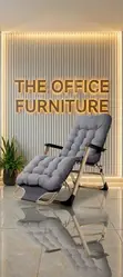 Adjustable Folding Lounge Chair - Gray - 2