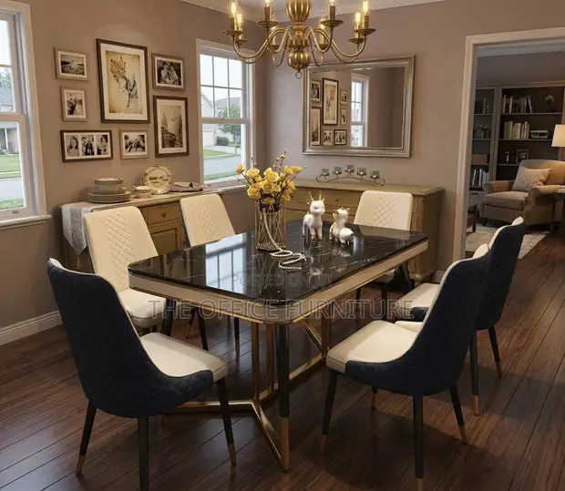 Luxury 7-Piece Dining Set - Zak Brand - 1