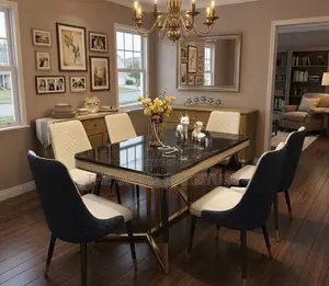 Luxury 7-Piece Dining Set - Zak Brand