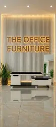 Modern 2-Tone High-Gloss TV Stand - 2