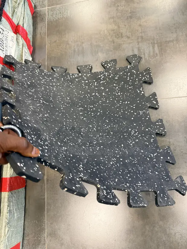 Gym Rubber Mats 50x50cm - 1