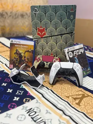 PS5 Slim Disc Console with Games & Accessories