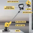 Cordless Electric Spin Scrubber with Long Handle - 2