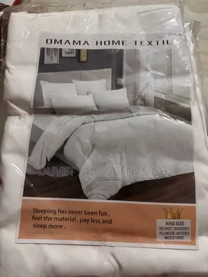 White Cotton Bedsheet Set - Kingsize