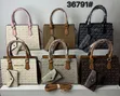 Genuine Leather Classic Handbag - Multicolor - 4