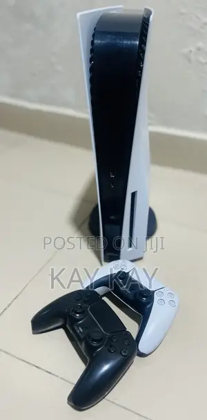 PS5 Console with 2 Controllers