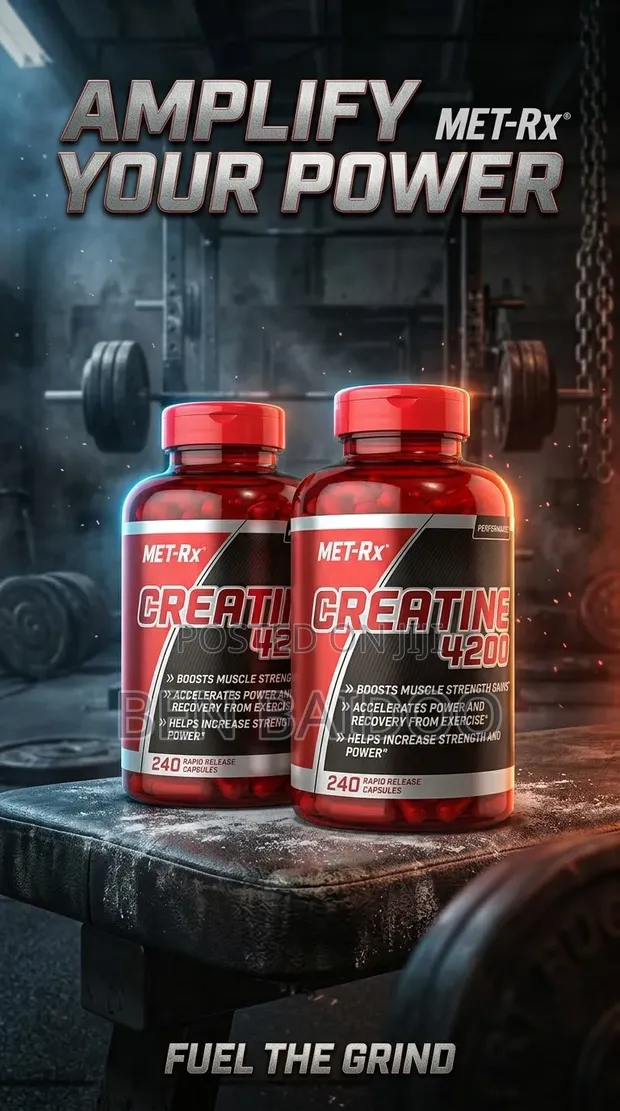 Met-Rx Creatine Capsules (Maxxx Power & Strength) - 1