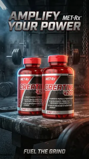 Met-Rx Creatine Capsules (Maxxx Power & Strength)