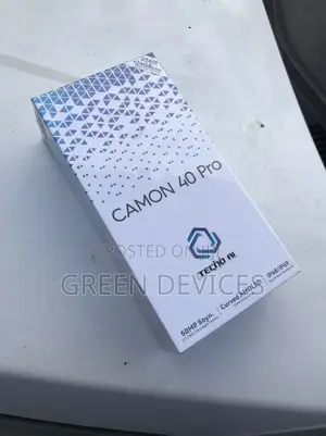 New Tecno Camon 40 Pro 4G 256GB Black