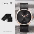 Tomi Men's Minimalist Calendar Leather Casual Quartz Watch - 5