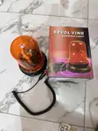 Amber LED Warning Beacon Light - 12/24V - 1